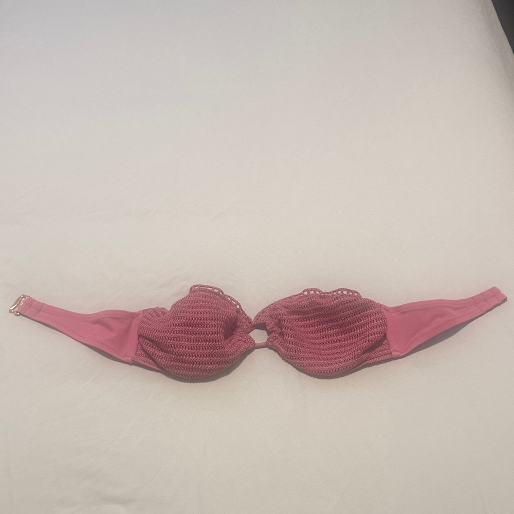 Shade & Shore Pink Bikini Top